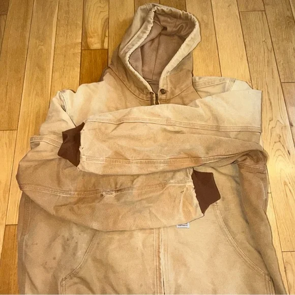Vintage 90’s carhartt work jacket large - Picture 4 of 9